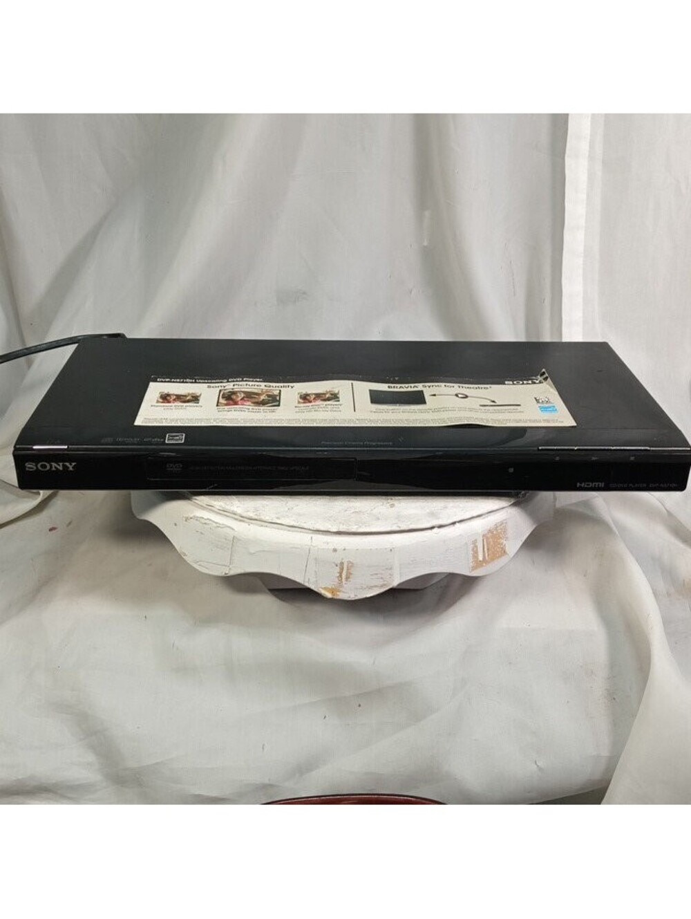 Sony DVP-NS710H 1080p HDMI Upscaling DVD Player Black
